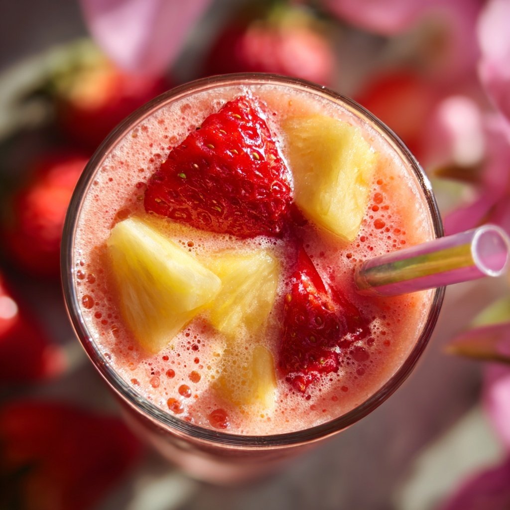 Strawberry Pineapple Smoothie