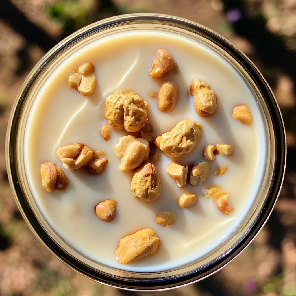 Milk with Peanuts