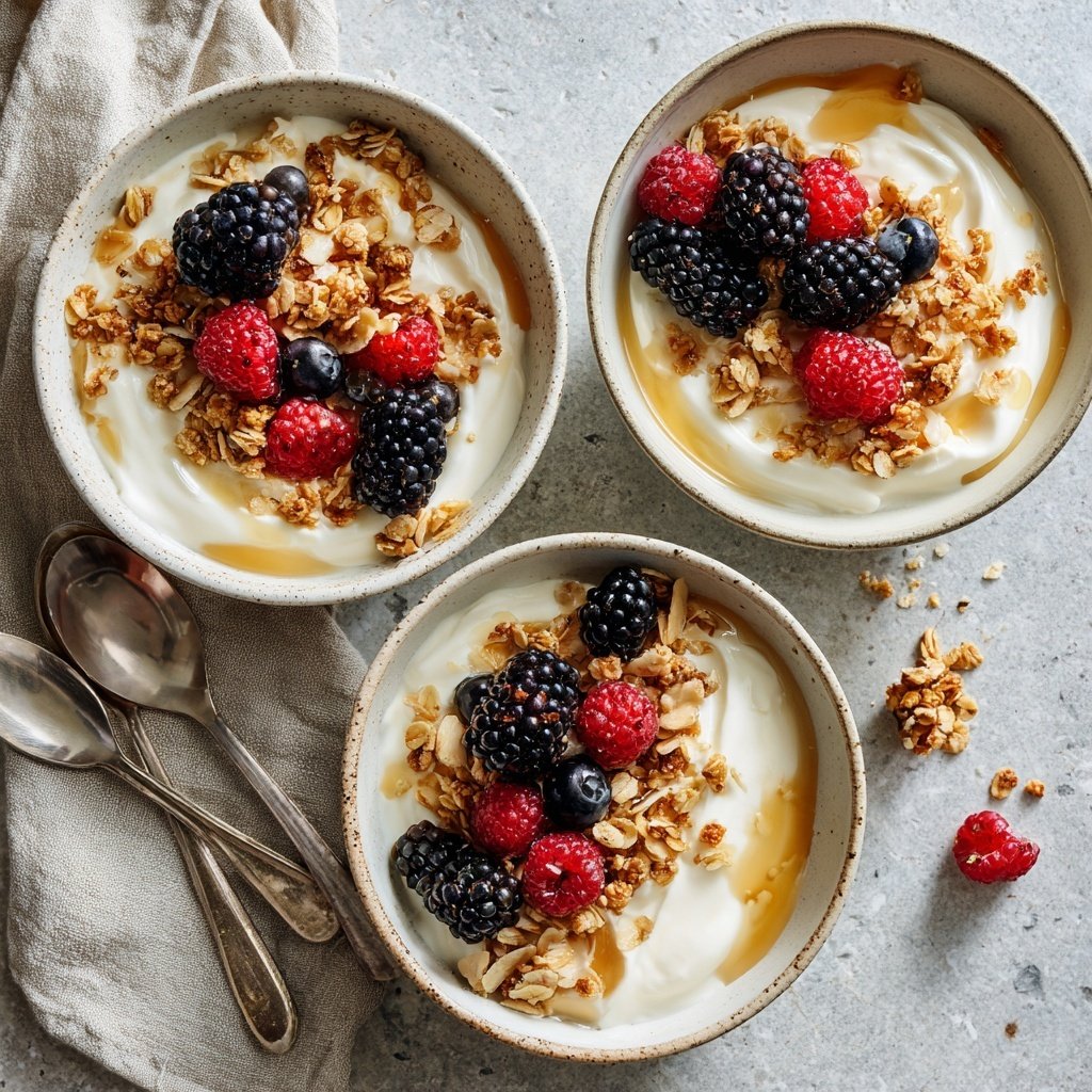 Greek Yogurt Breakfast Bowls