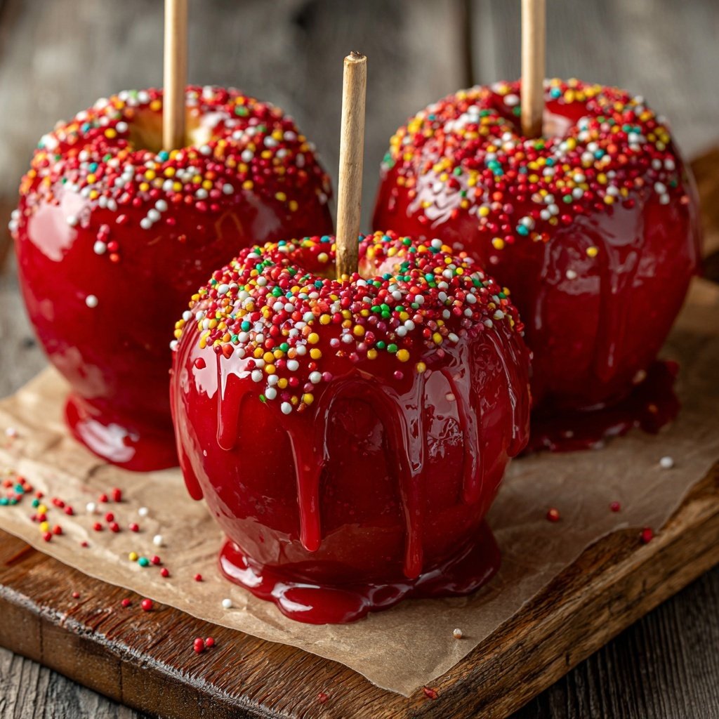 Classic Red Candy Apples