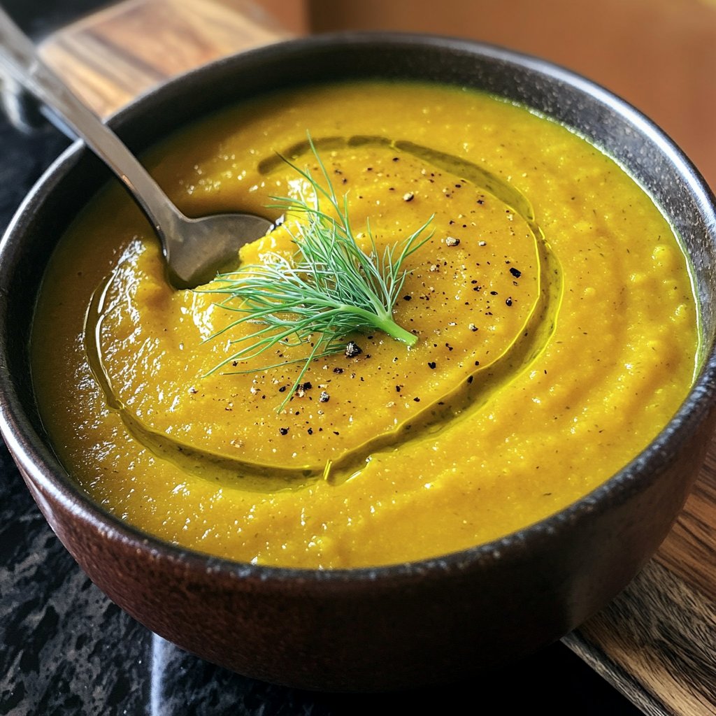 Squash Soup with Fennel