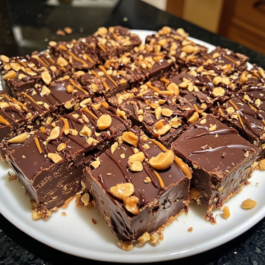 Snickers Fudge Recipe