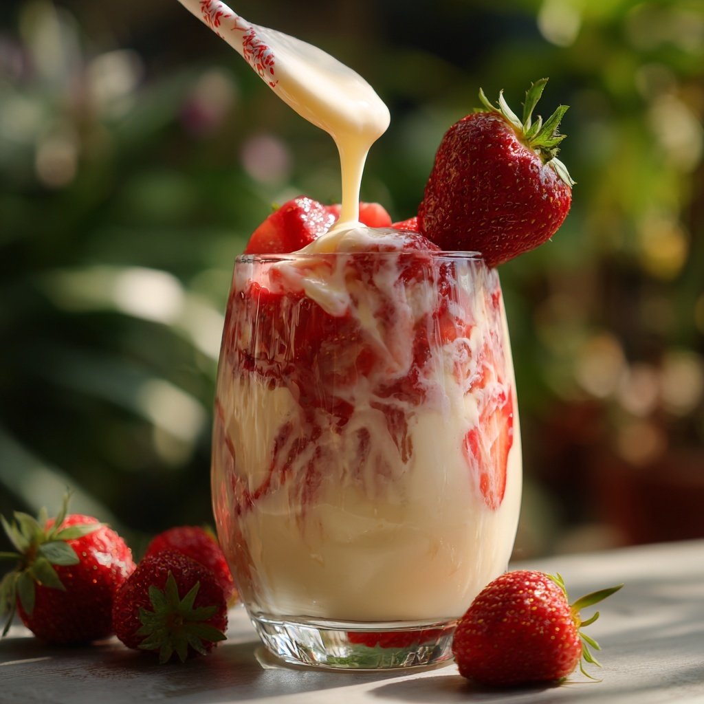 Fresh Strawberry Milk