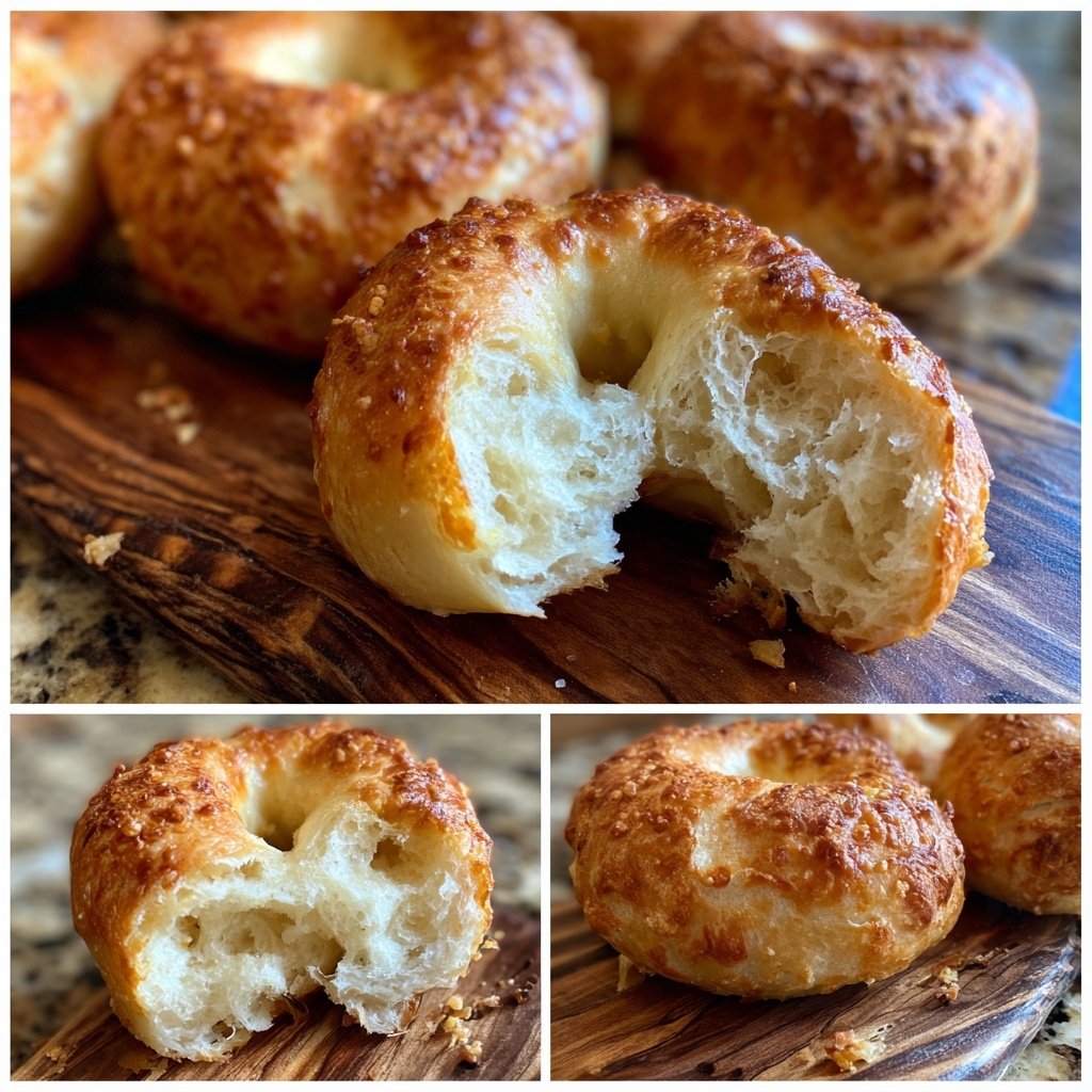 Crispy No Yeast Yogurt Bagels
