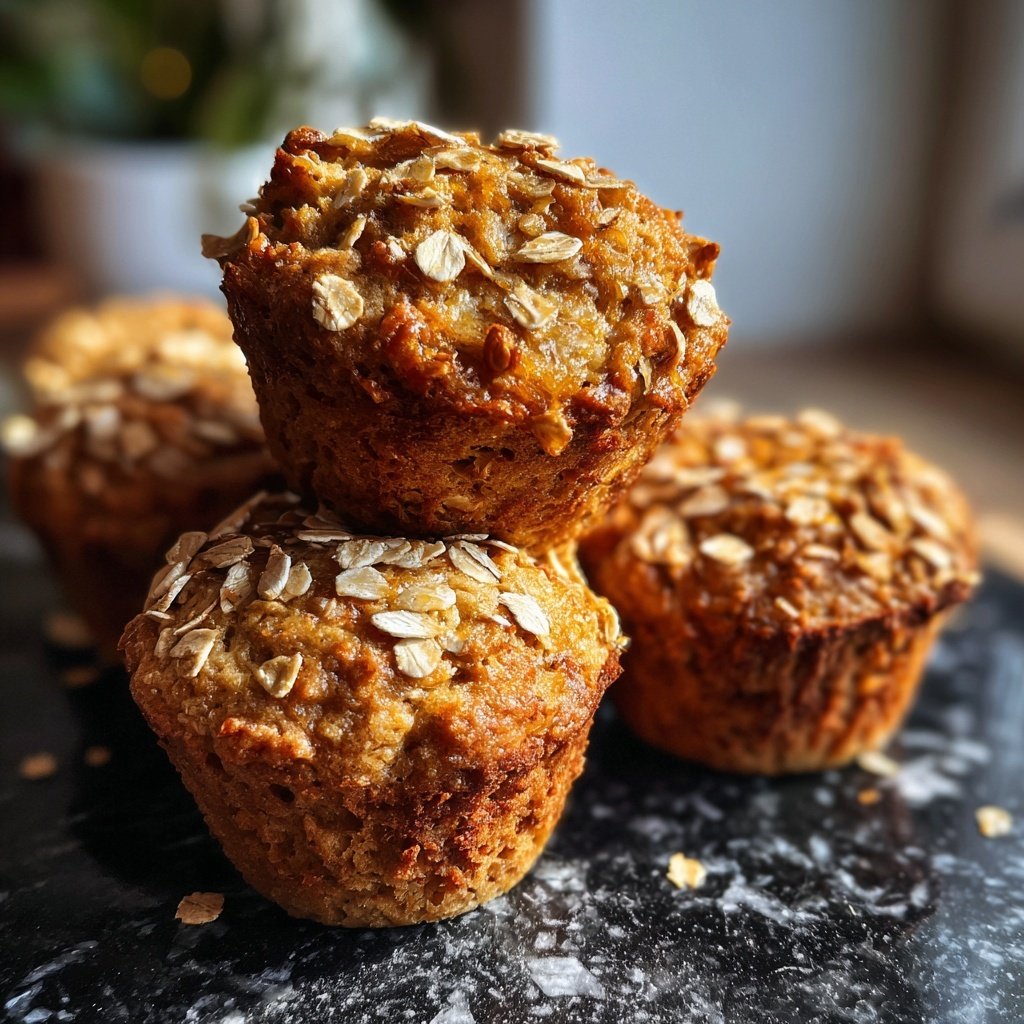 Healthy Muffins With Oats And Honey