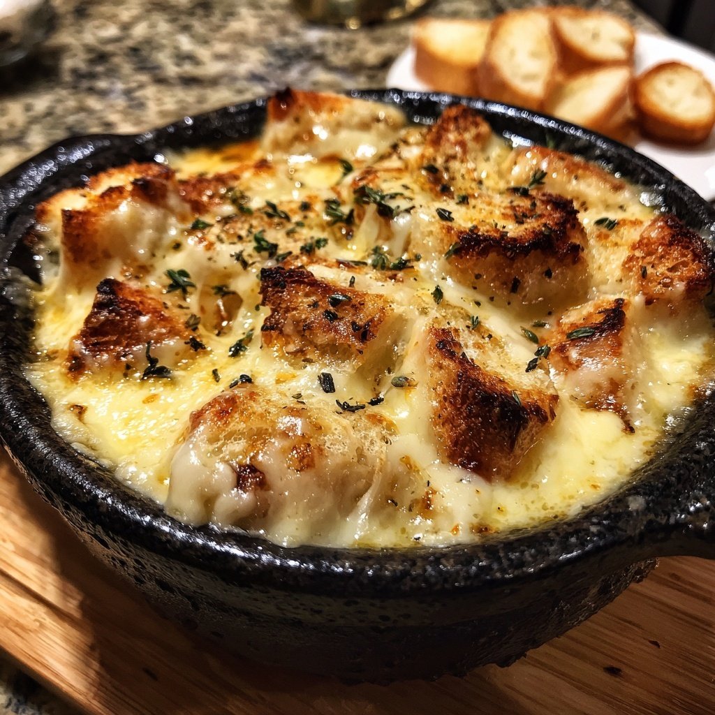 Fondue with Fontina and Thyme