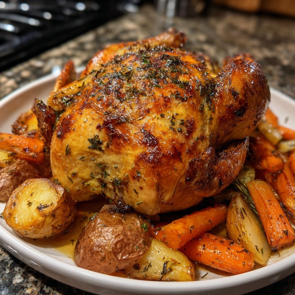 Seasonal & Festive Holiday Roast Chicken