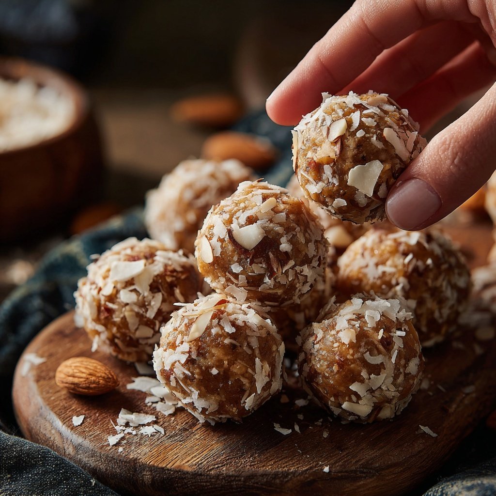 Almond Butter Protein Balls